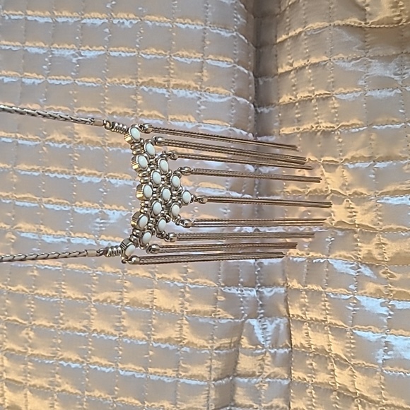 Lucky brand fringe necklace - Picture 3 of 5